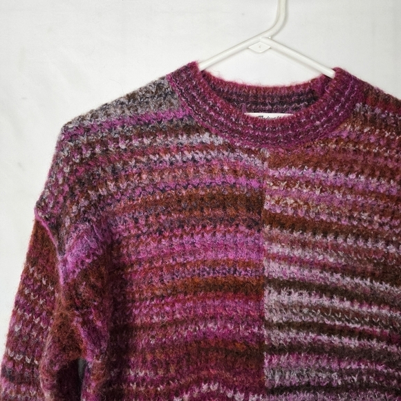 Madewell Space-Dyed Crewneck Sweater In Spacedye Verbena - Picture 8 of 13